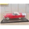 Image 1 : 1955 Ford T-Bird 1/18 Scale Die Cast in Display Case