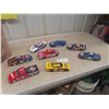 Image 1 : 8 Die Cast Racing Cars 1/25th Scale