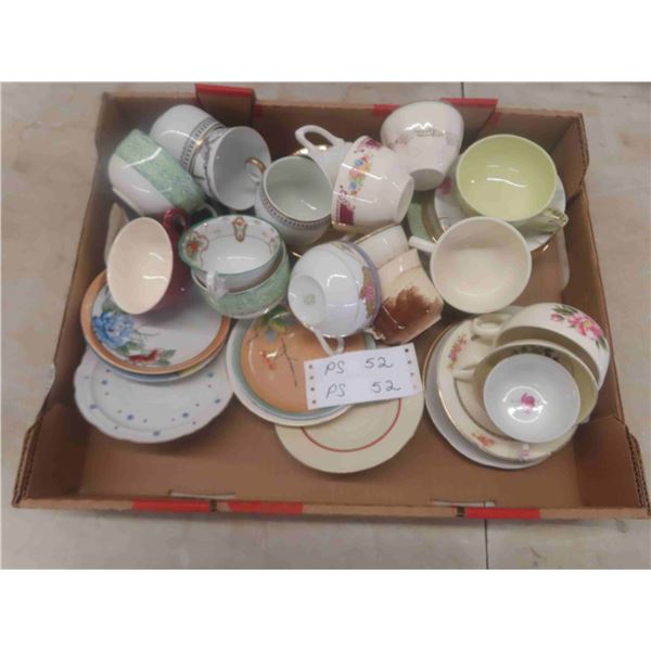 Tea Cups + Saucers