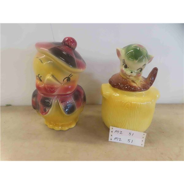 (2) Cookie Jars