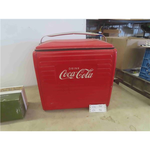 Vintage Coca-Cola Picnic Cooler