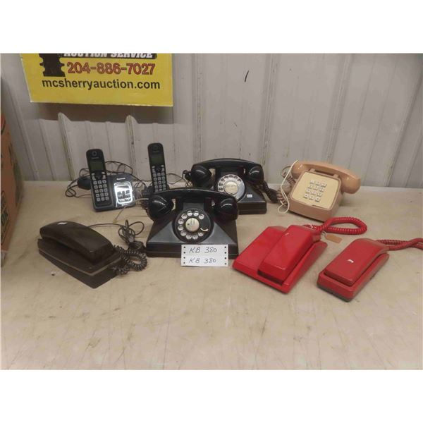 Phones: Vintage Rotary, Touch Tone, Cordless & More