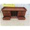 Image 5 : Wood Desk Organizer w/File Drawers & Mail Slots 24 3/4 x 7 1/2 x 11 