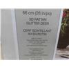 Image 3 : 3D Rattan Glitter Deer New Old Stock