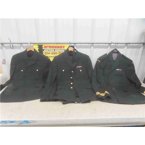 3 Military Uniforms