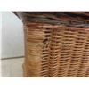 Image 5 : Wicker Side Table w/ Storage 20 1/2'' x 20 1/2'' x 21'' Tall