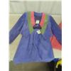Image 2 : New Old Stock Suede: Skirt Size12, Pant Suit Size M, Vest Size Small,