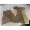 Image 9 : New Old Stock Suede: Skirt Size12, Pant Suit Size M, Vest Size Small,