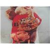 Image 3 : Cardboard Santa w/ Coca - Cola  59" Tall Some Water 