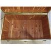 Image 4 : Wicker Trunk Lined with Cedar 35 1/2'' x 20'' x 16" H