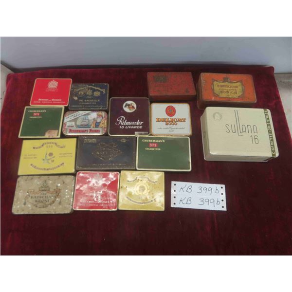 Vintage Tins: Cigarettes, Tobacco