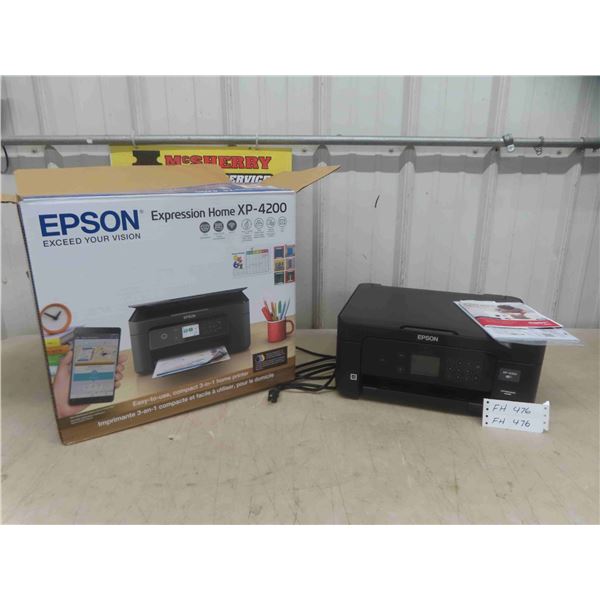 New Epson Printer Model XP-4200