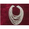 Image 10 : Vintage Pearl Necklaces, Single & Multi Strands , Pearl Sweater