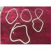 Image 2 : Vintage Pearl Necklaces, Single & Multi Strands , Pearl Sweater