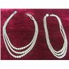 Image 4 : Vintage Pearl Necklaces, Single & Multi Strands , Pearl Sweater