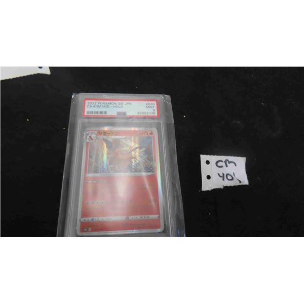 Graded Pokemon Charizard Card