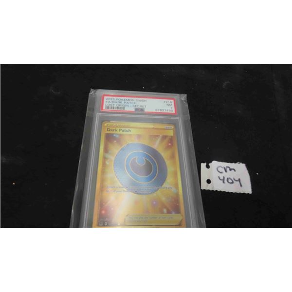 Graded Pokemon  Card