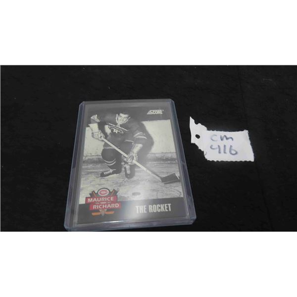 Maurice Richard Montreal Canadians Card