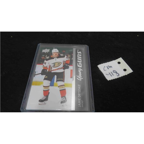 Jamre Drysdale Young Guns Card