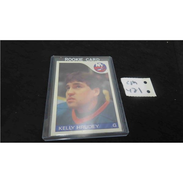 Kelly Hrudey Rookie card