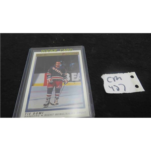 Tre Domi Rookie Card