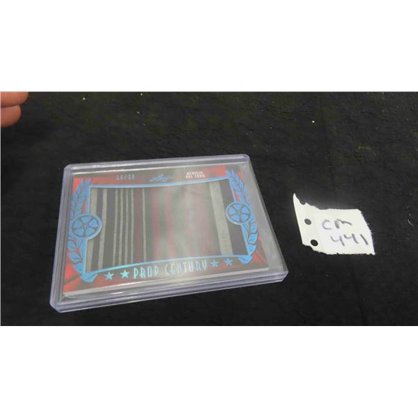 Bentoto Del Toro Authentic Wardrobe Card