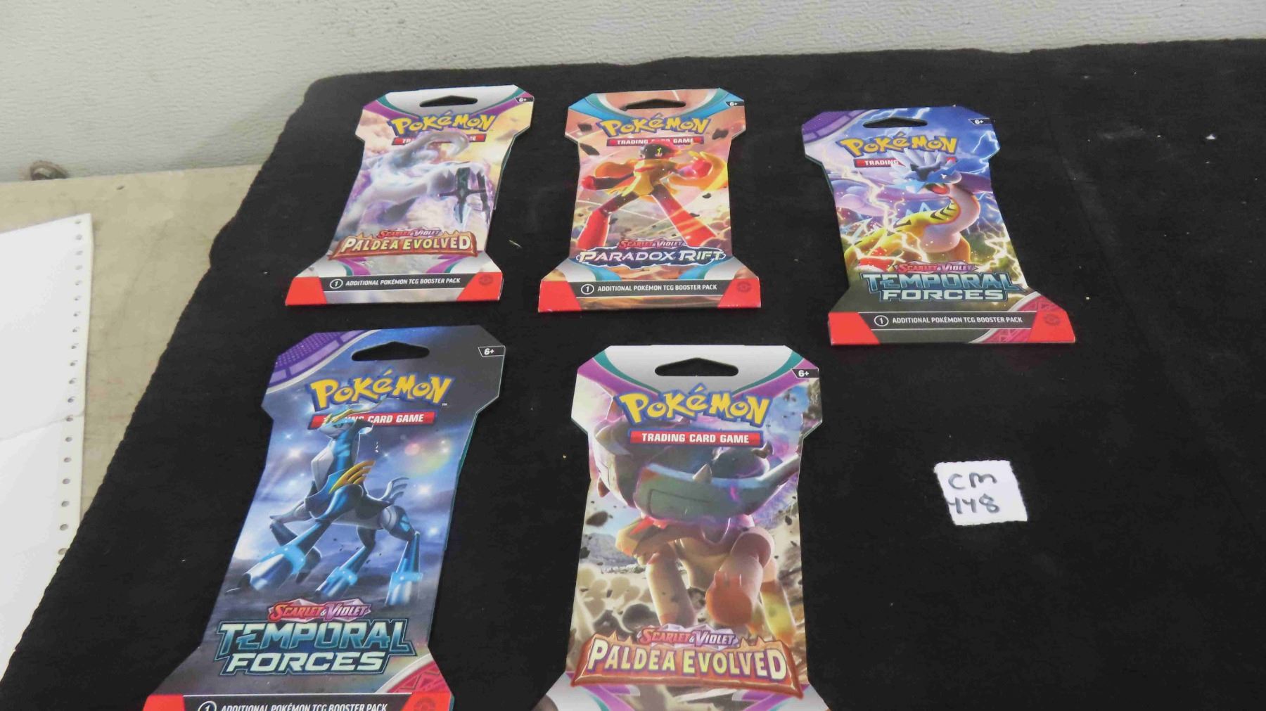 5 Unopened Pokemon Packs