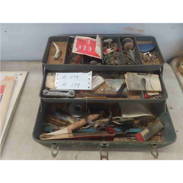Tackle Box Full of Fishing Gear