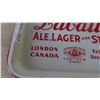 Image 3 : Labatts Porcelain Beer Tray 12'' x 16'' 