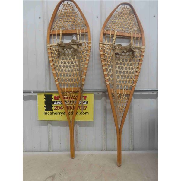 Pair of Vintage Snowshoes