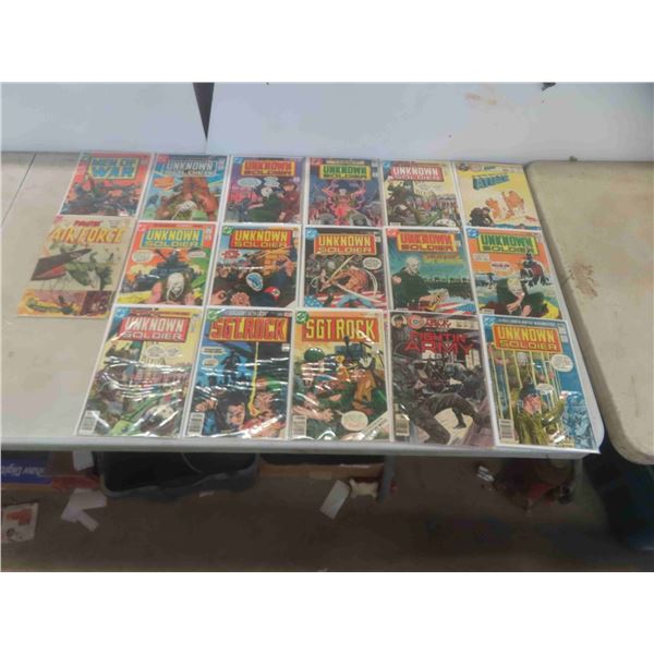 (17) Comics DC + Charlton 30 Cents-60 Cents :  Men of War , 