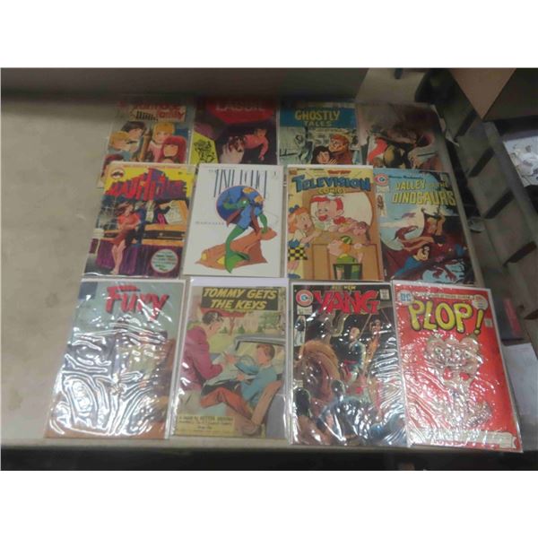 (12) Comics : Gold Key , Dell , Red Circle , DC & Others 