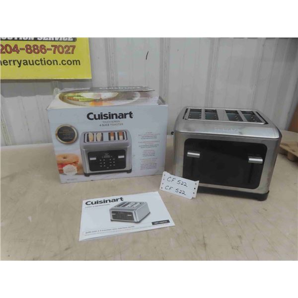 Cuisinart 4 Slice Toaster Gently Used