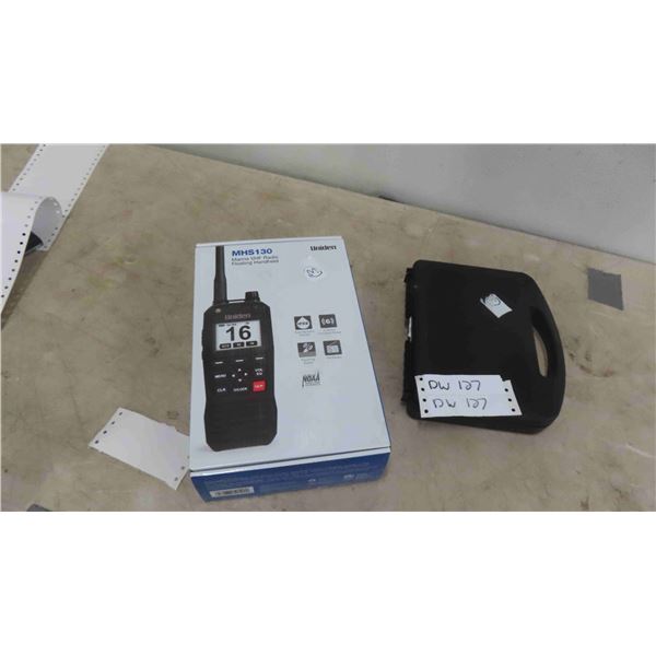 Uniden MH5130 Marine VHF Radio Floating Handheld Eneloop with a