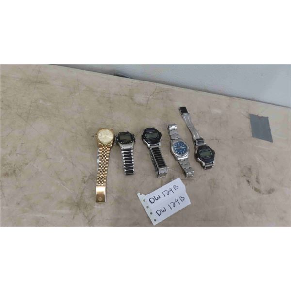 5 Men's Watches 