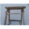 Image 8 : (2) 6' Step Ladders with Paint Trays - 1 Wood , 1 Aluminum 