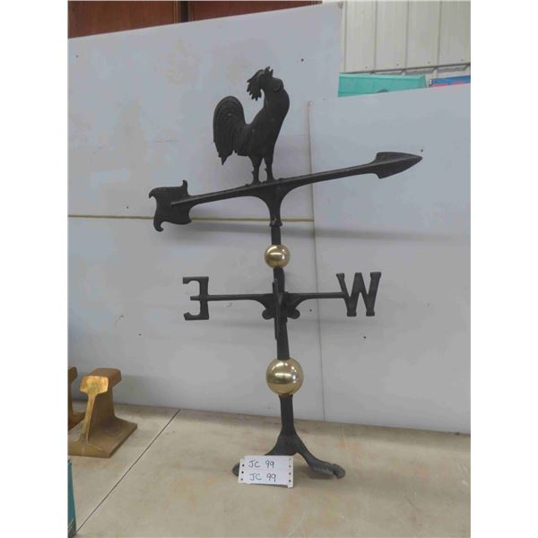 Wind Vane with Rooster 31 1/2'' Tall 