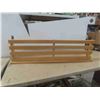 Image 3 : (2) Heavy Duty Latt Style Shelves with Built in Bracket 47 1/2'' x 13''