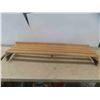 Image 4 : (2) Heavy Duty Latt Style Shelves with Built in Bracket 47 1/2'' x 13''
