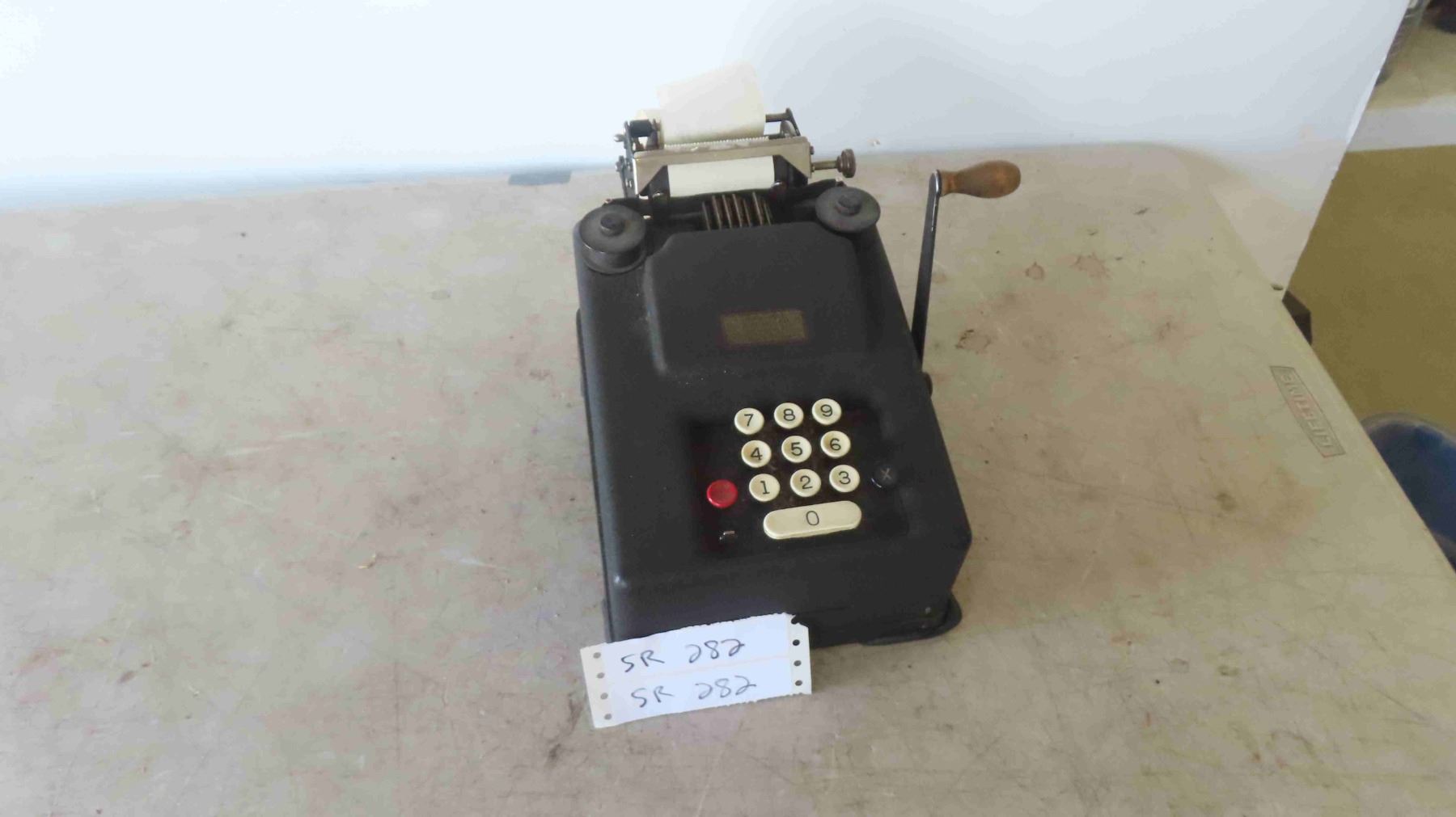 Vintage Store Adding Machine with Ribbon