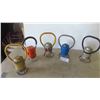 Image 1 : 5 Railway Lanterns