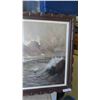 Image 2 : Painting of Ocean Scene 53'' x 29 1/2''