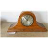 Image 1 : Oak Mantle Clock USA Mfg.