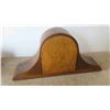 Image 4 : Oak Mantle Clock USA Mfg.