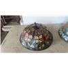 Image 2 : 2 Stained Glass Lamp Shades