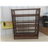 Image 3 : Wood Fold Up Shelf 24 1/4'' x 11 1/2'' x 33 1/8''