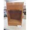 Image 1 : Night Stand with 1 Drawer  13'' x 16 1/4'' x 25 1/2'' 