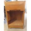 Image 4 : Night Stand with 1 Drawer  13'' x 16 1/4'' x 25 1/2'' 