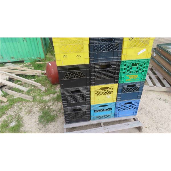 34 Milk Crates 