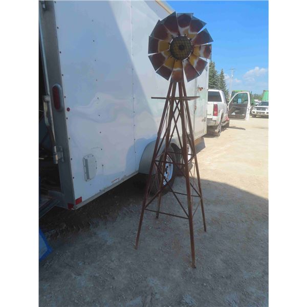 Windmill on Steel Frame Approx. 73'' Tall